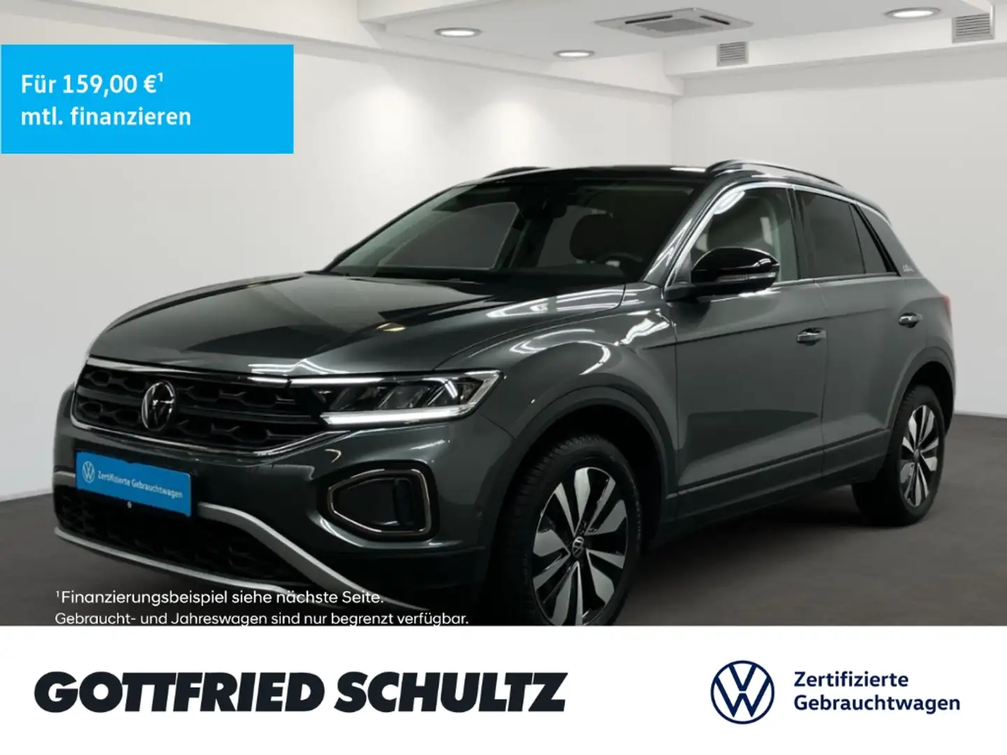 Volkswagen T-Roc 1.0 TSI LED NAV ACC SHZ Goal Grau - 1