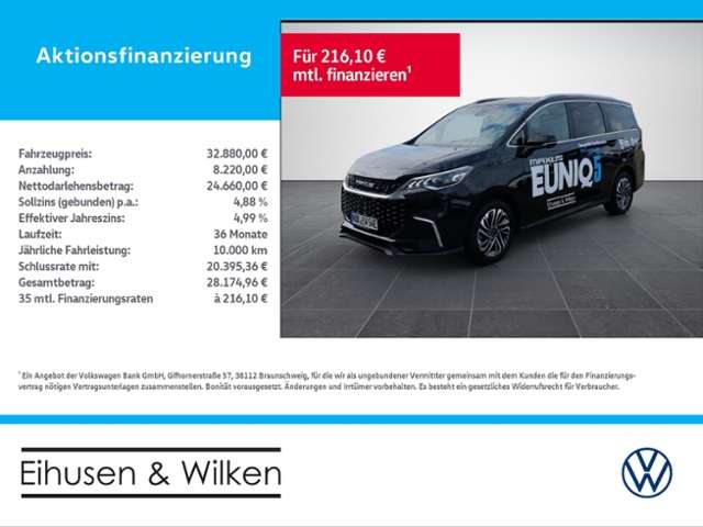 Imagine Maxus Euniq 5 6-SITZER+PANO+KAMERA+LED+70kWh