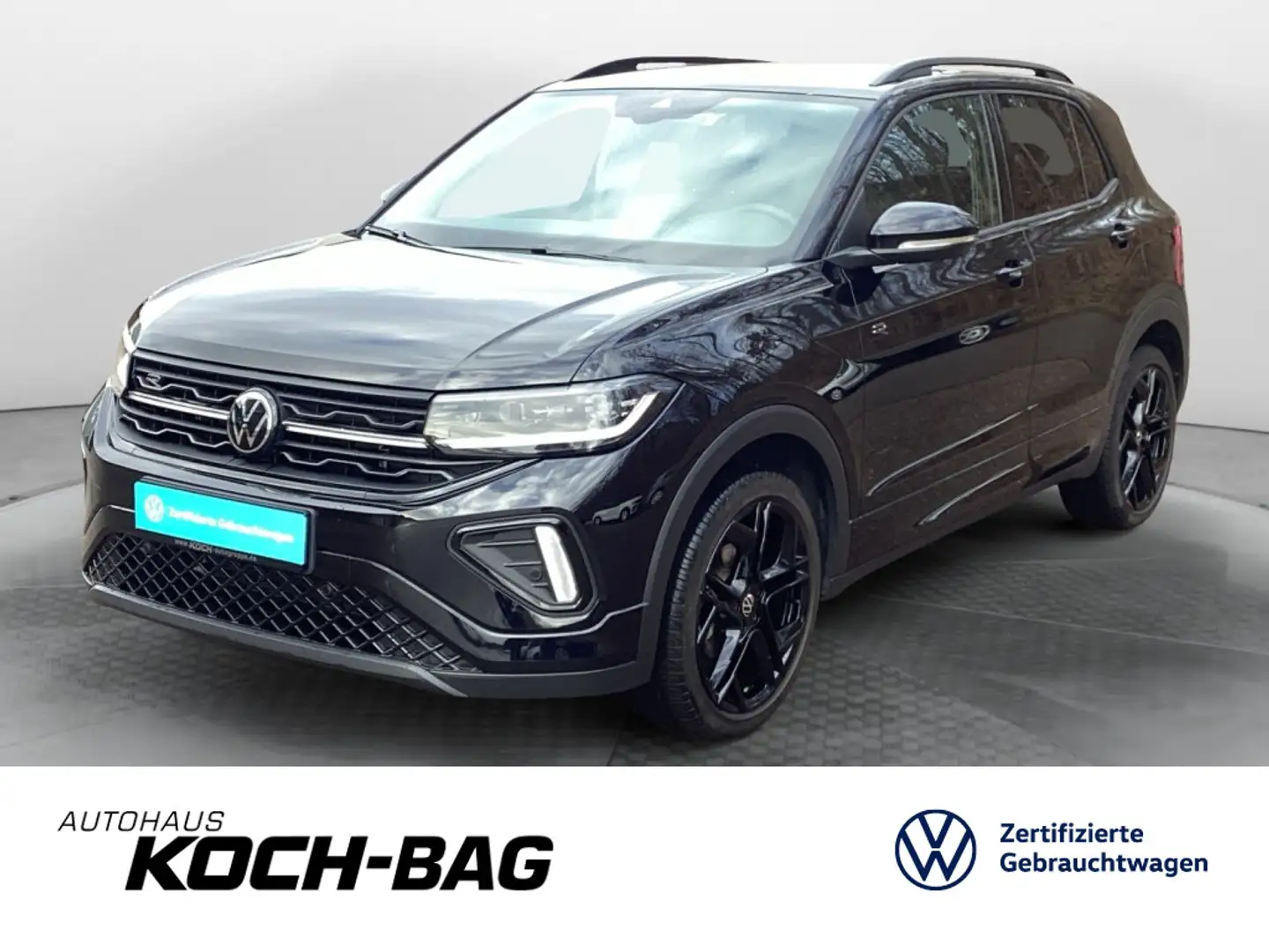 Volkswagen T-Cross 1,5TSI R-Line DSG Navi LED Schwarz - 1