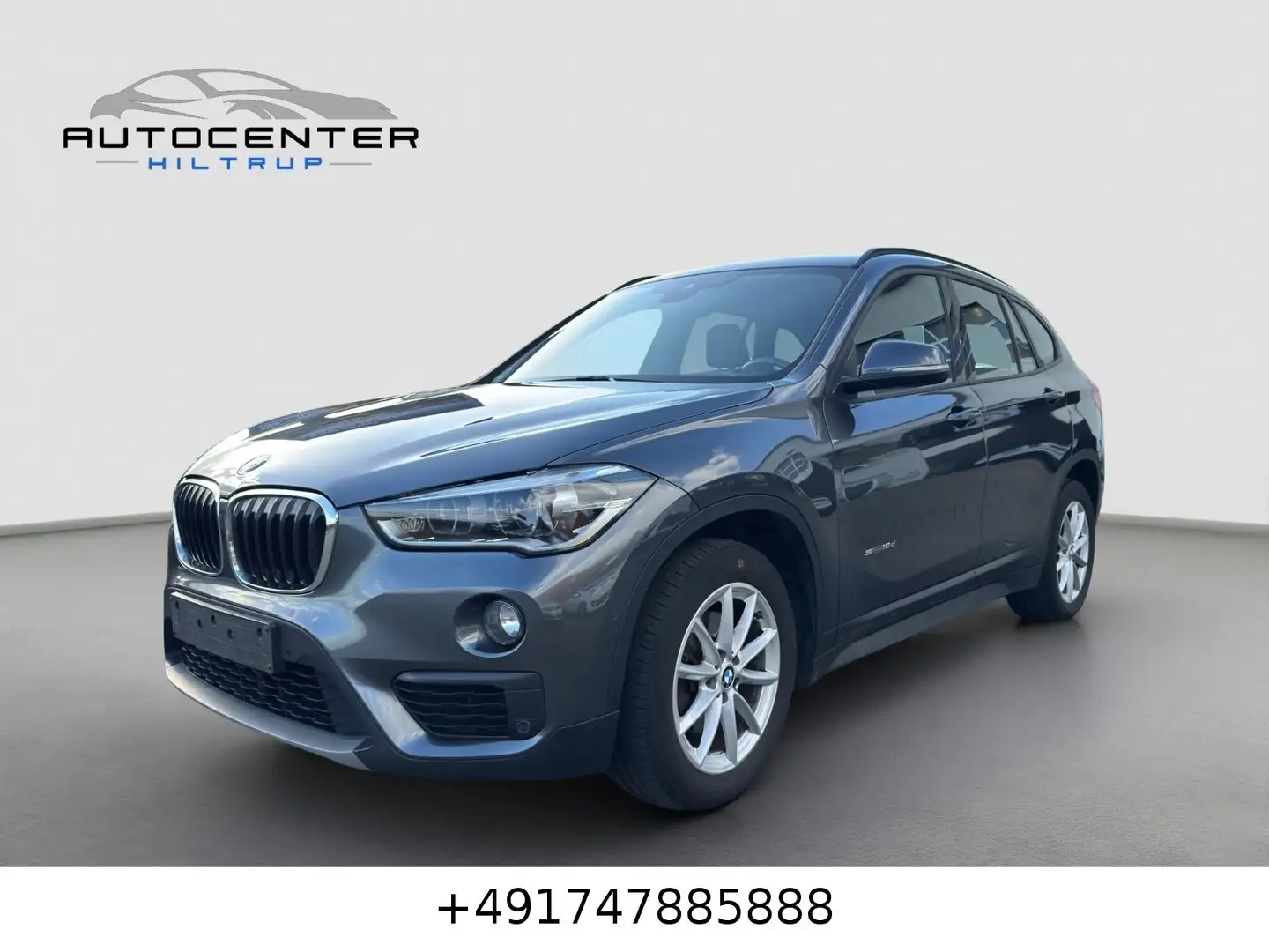 BMW X1 sDrive 18 d Advantage/1.Hand/Top Zustand/AHK/ Gris - 1