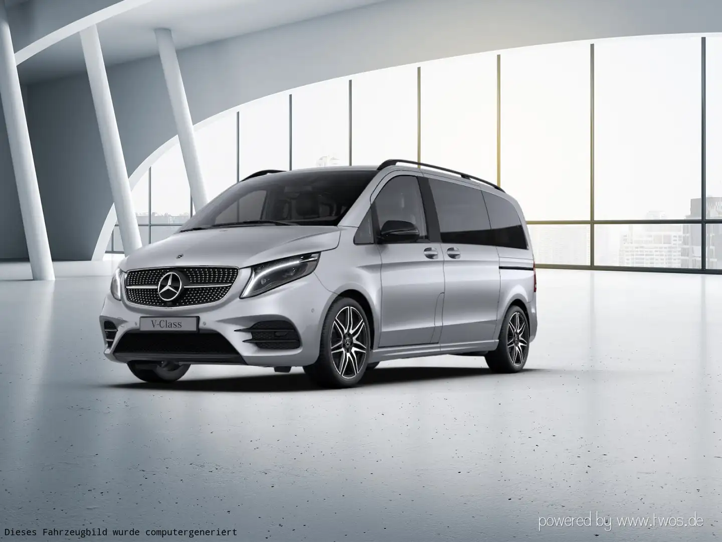 Mercedes-Benz V 250 V 250 d 4MATIC EDITION Kompakt  AMG Line Navi/LED Silber - 2