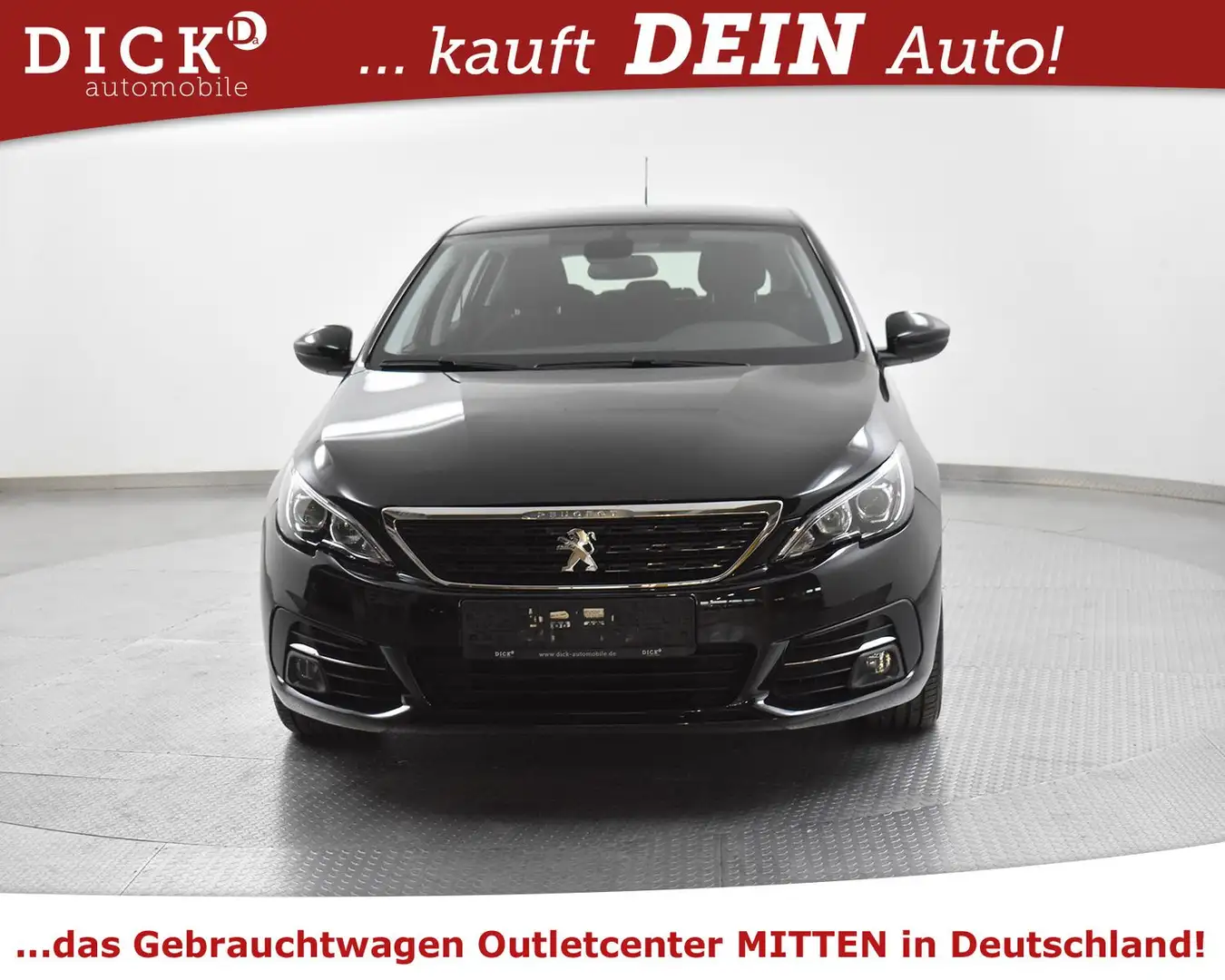 Peugeot 308 1.2 e-THP Aut Active Pack NAVI+PDC+TEMP+APPL Schwarz - 2
