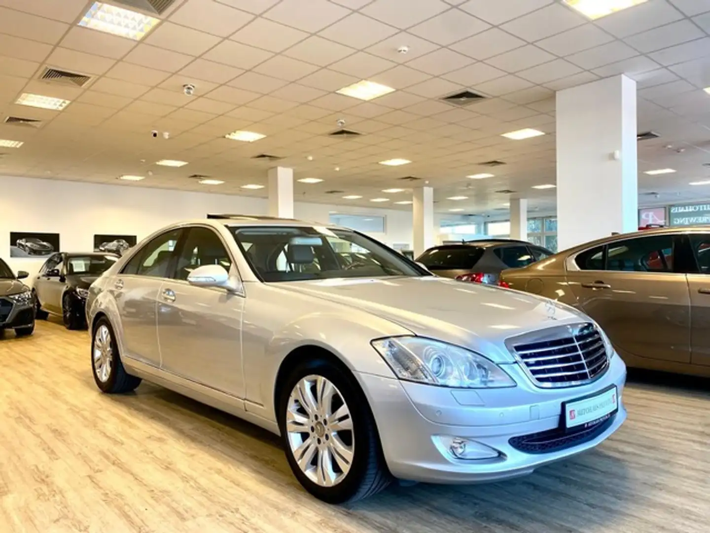 Mercedes-Benz S 320 CDI 7G/COMAND/ H&K/ MEMORY/ SD/ 2.BESITZ Silber - 2