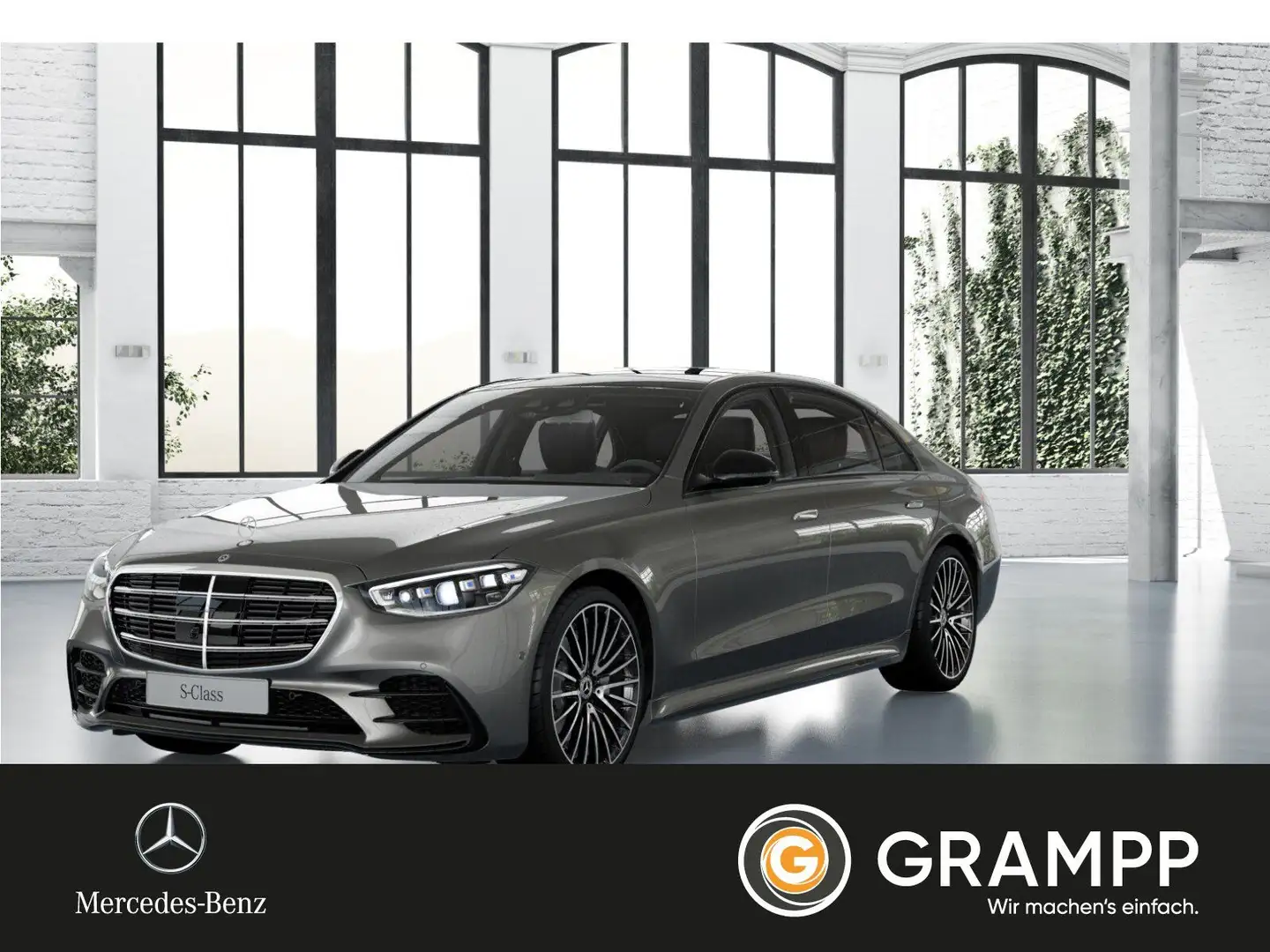 Mercedes-Benz S 500 L 4M AMG/Fahrassis/HUD/Kühlfach Silver - 1