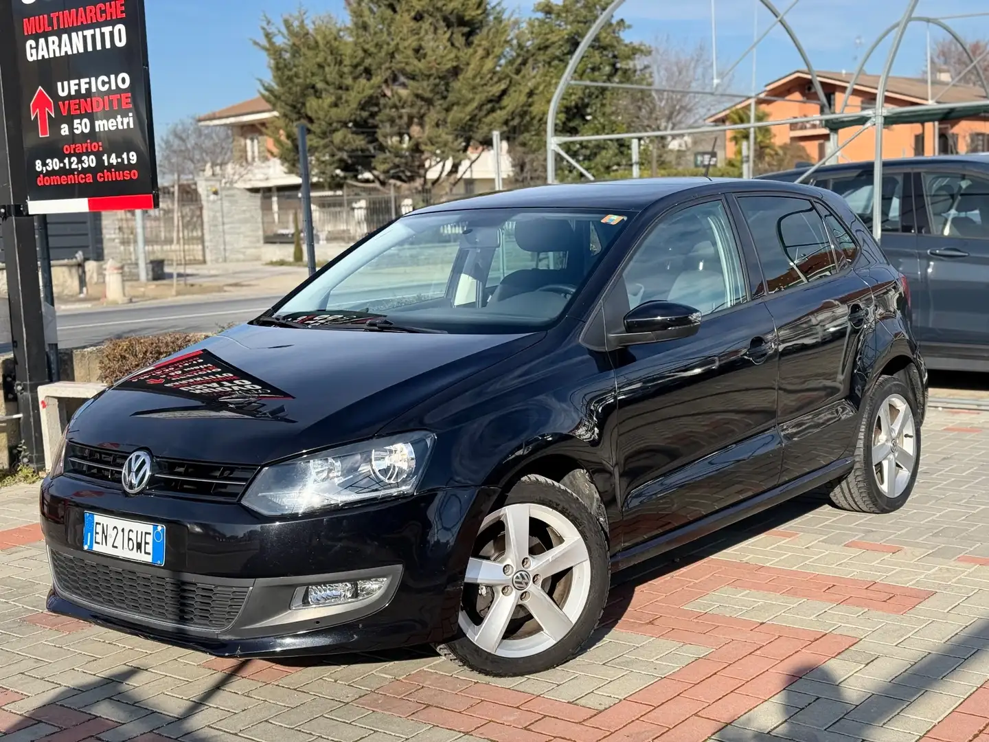 Volkswagen Polo Polo 1.4 DSG 5 porte Highline Nero - 2