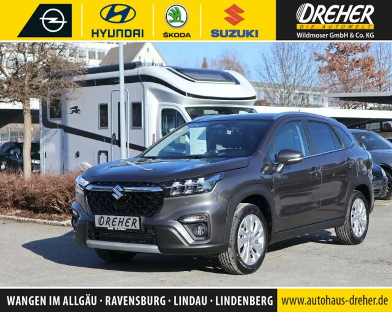 Suzuki SX4 S-Cross S-Cross NEUES MOD!/ COMFORT/NAVI/SITZHEIT/MET.. Gri - 1