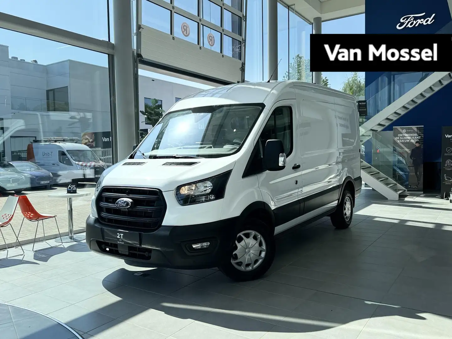 Ford Transit 2T 350M L2H2 Trend - Directiewagen Ford Transit 35 Blanc - 1