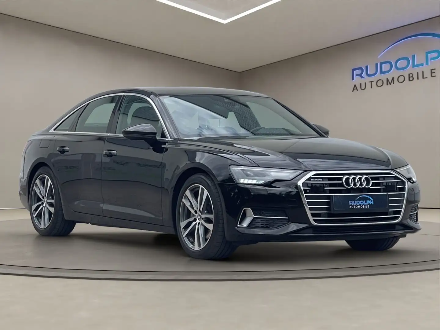 Audi A6 45 TDI QUATTRO SPORT LEDER ACC KAMER GARANTIE Noir - 1
