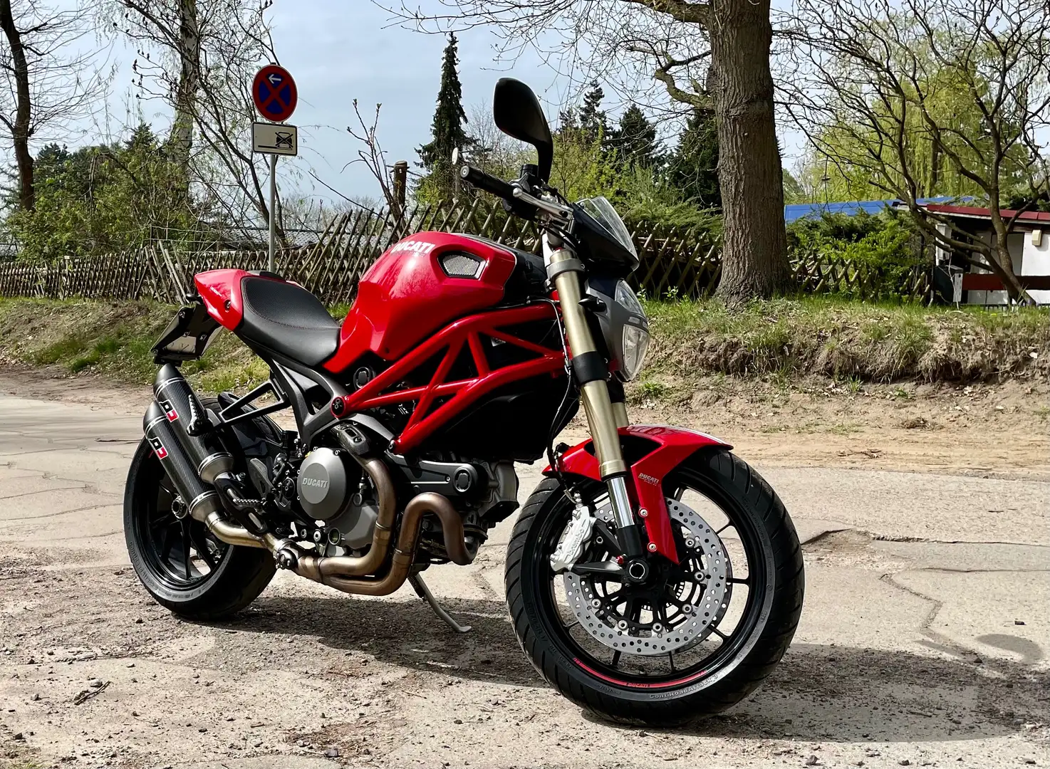 Ducati Monster 1100 Evo Piros - 2