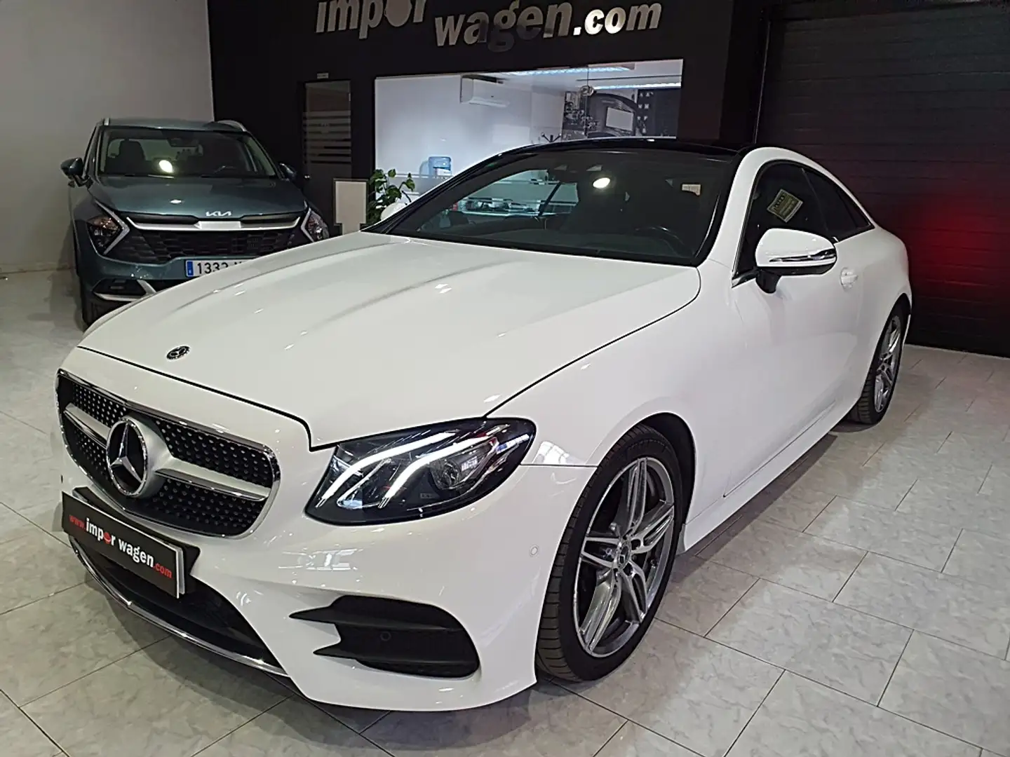 Mercedes-Benz E 220 Coupé 220d 4Matic 9G-Tronic Blanco - 1