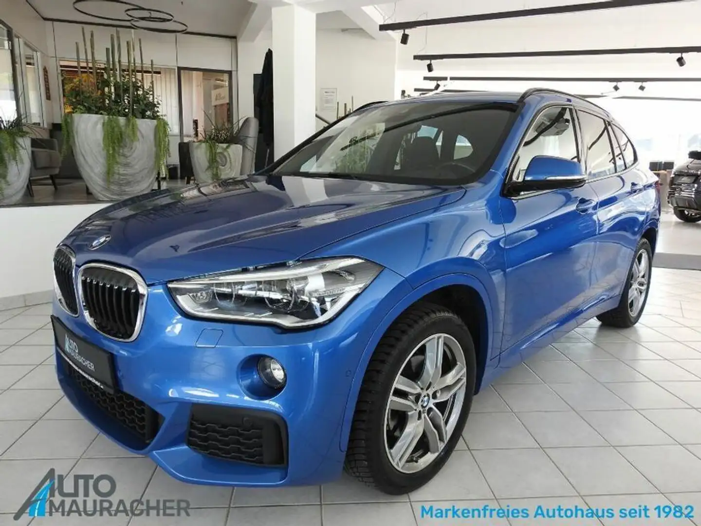 BMW X1 xDrive18d M Sport Aut.*LED*AHK*KAMERA* Azul - 1