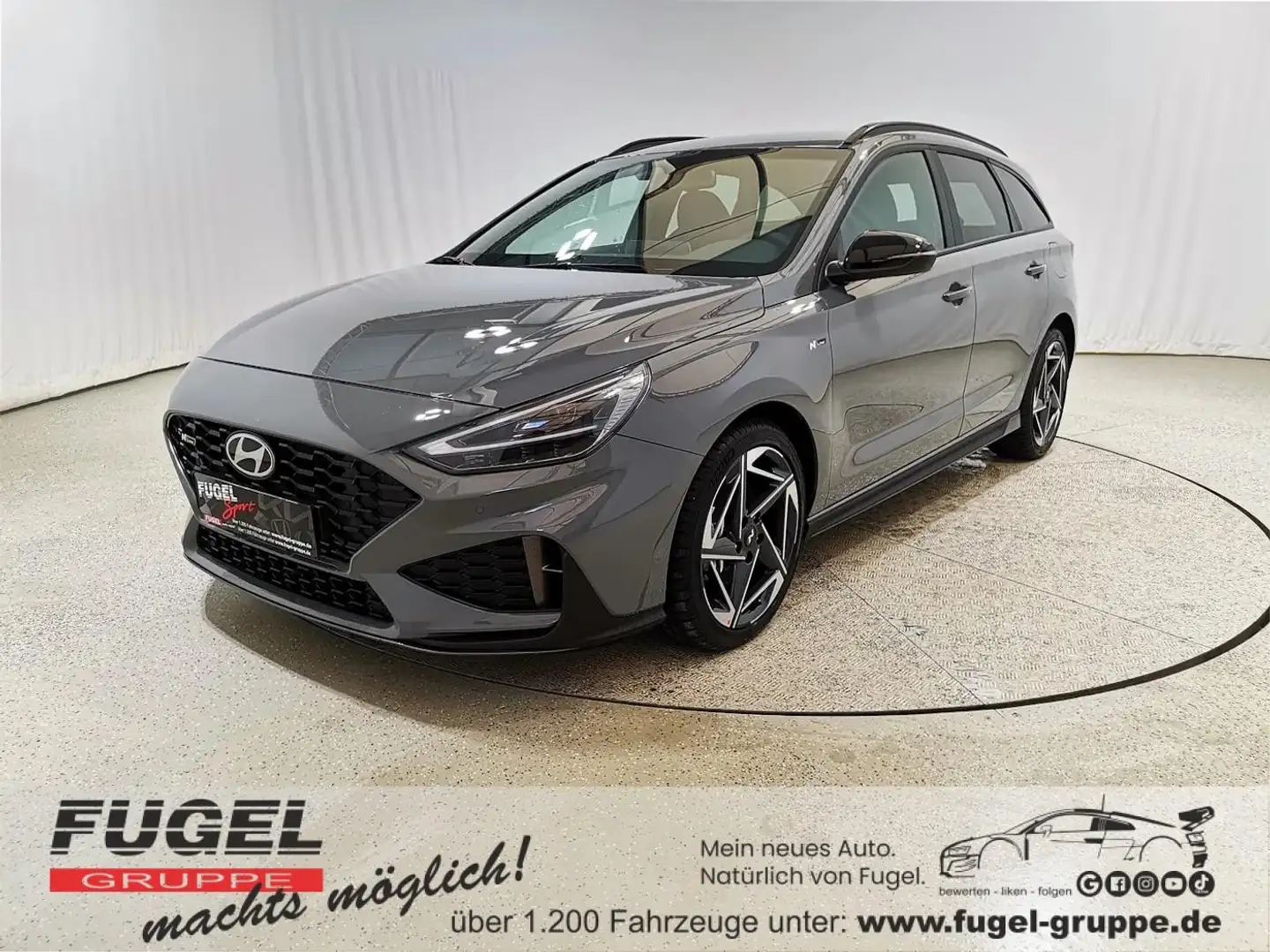 Hyundai i30 Kombi 1.5 T-GDI mHEV DCT N-Line LED|Navi|SHZ Grau - 1