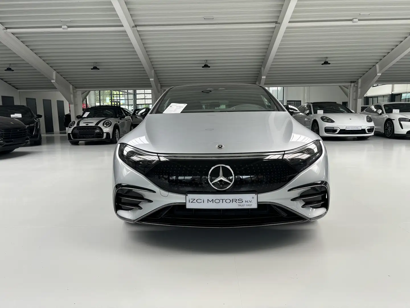 Mercedes-Benz EQS EQS 450+ AMG Line HYPERSCREEN PANO MASSAGE FULL !! Argent - 2