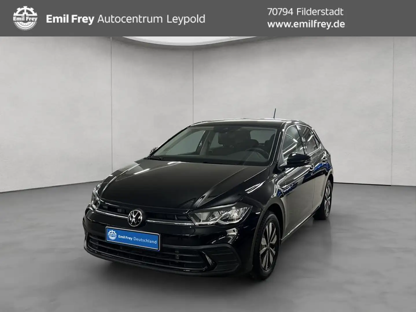 Volkswagen Polo 1.0 TSI OPF DSG Move AHK Navi Schwarz - 1