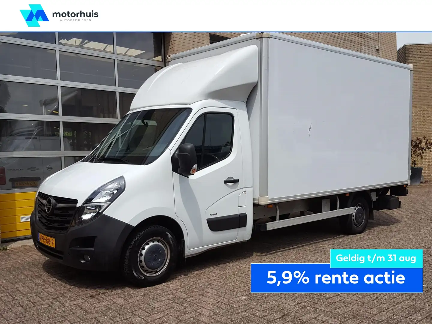 Opel Movano 2.3 Diesel BiTurbo 145pk Bakwagen / EURO-6..!! / C Wit - 1