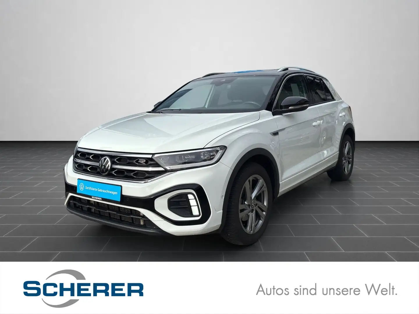 Volkswagen T-Roc R-Line 1.5 TSI DSG PANO CARPLAY SHZ EASY Weiß - 1