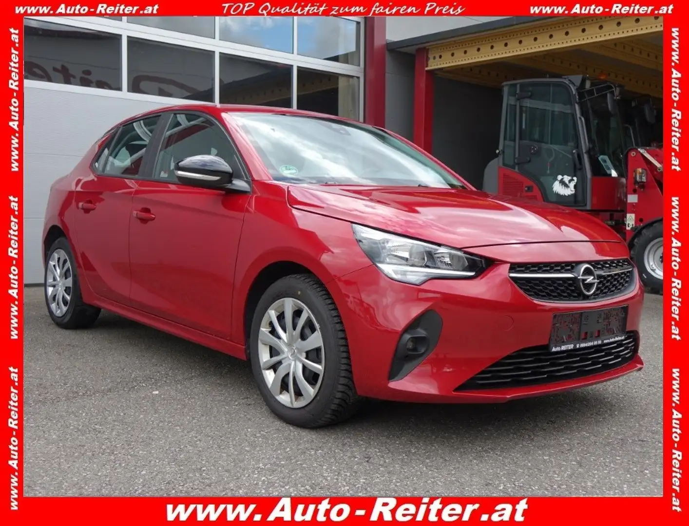 Opel Corsa 1,2 Edition *NAVI, KLIMA, CARPLAY* Rot - 1