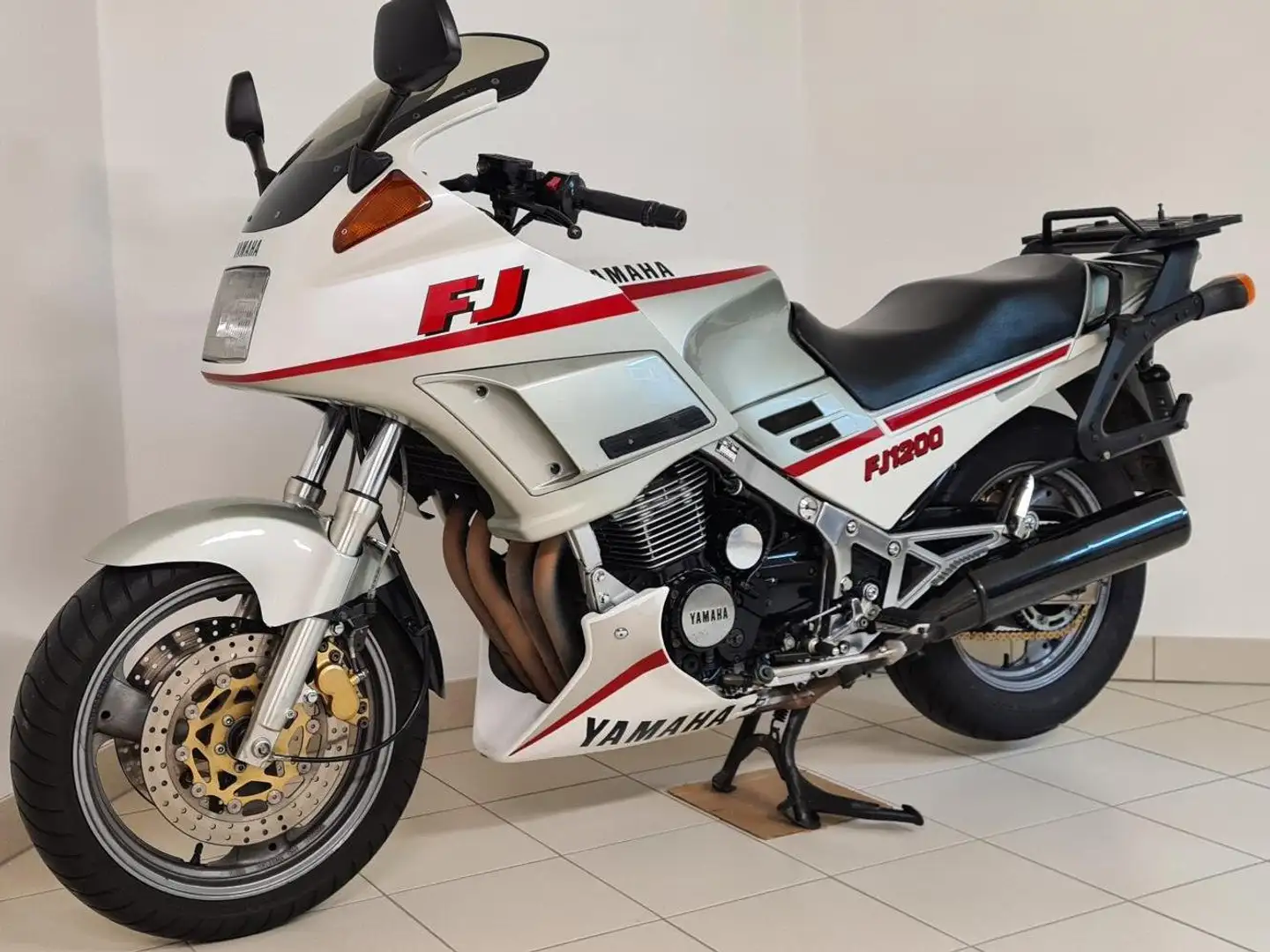 Yamaha FJ 1200 Avec valises & top case Білий - 2