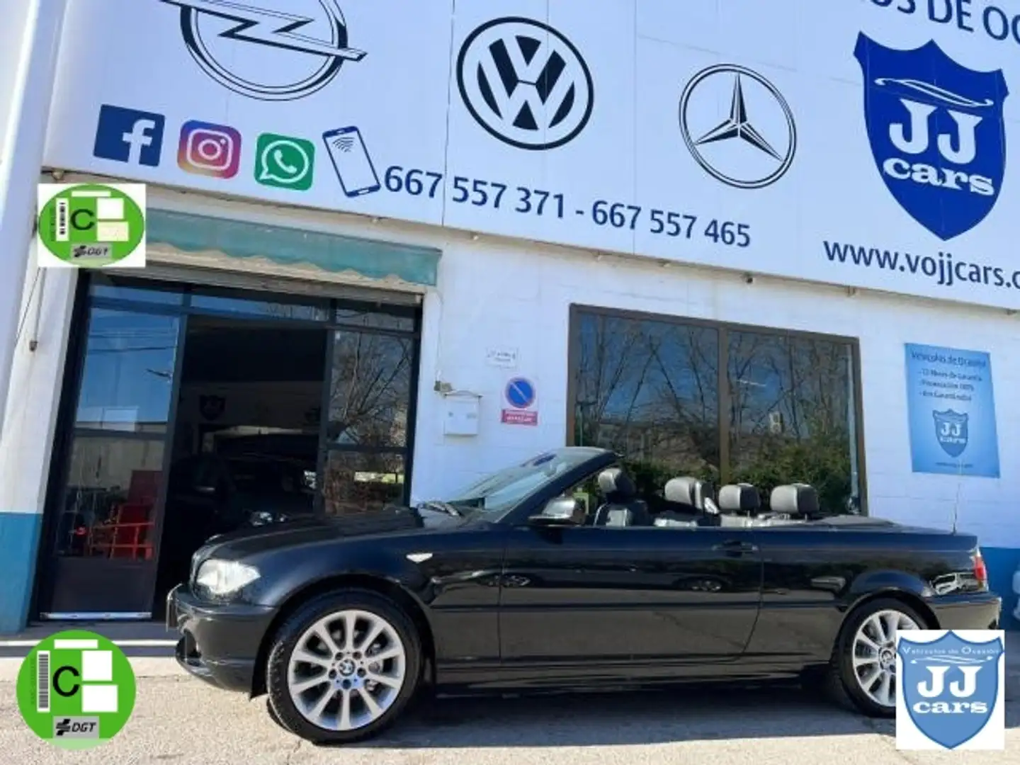BMW 318 Cabrio 318Ci cat Schwarz - 1