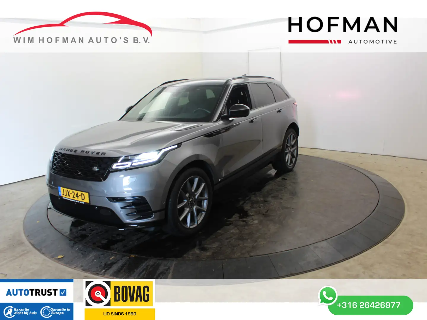 Land Rover Range Rover Velar 2.0 P400e R-Dynamic Black Pack Pano 360ºCam Meridi Gris - 1