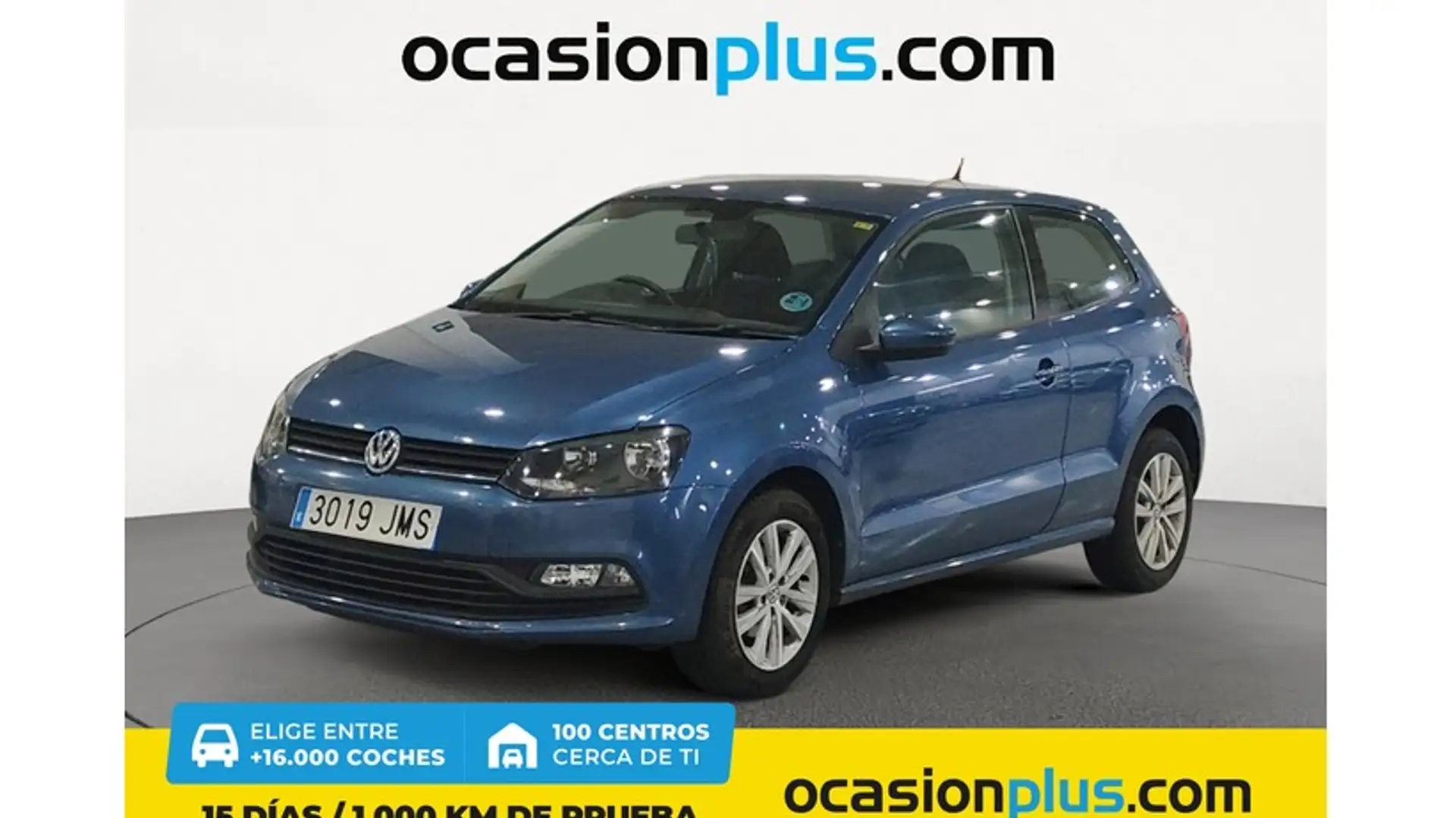 Volkswagen Polo 1.0 BMT A- 55kW Azul - 1