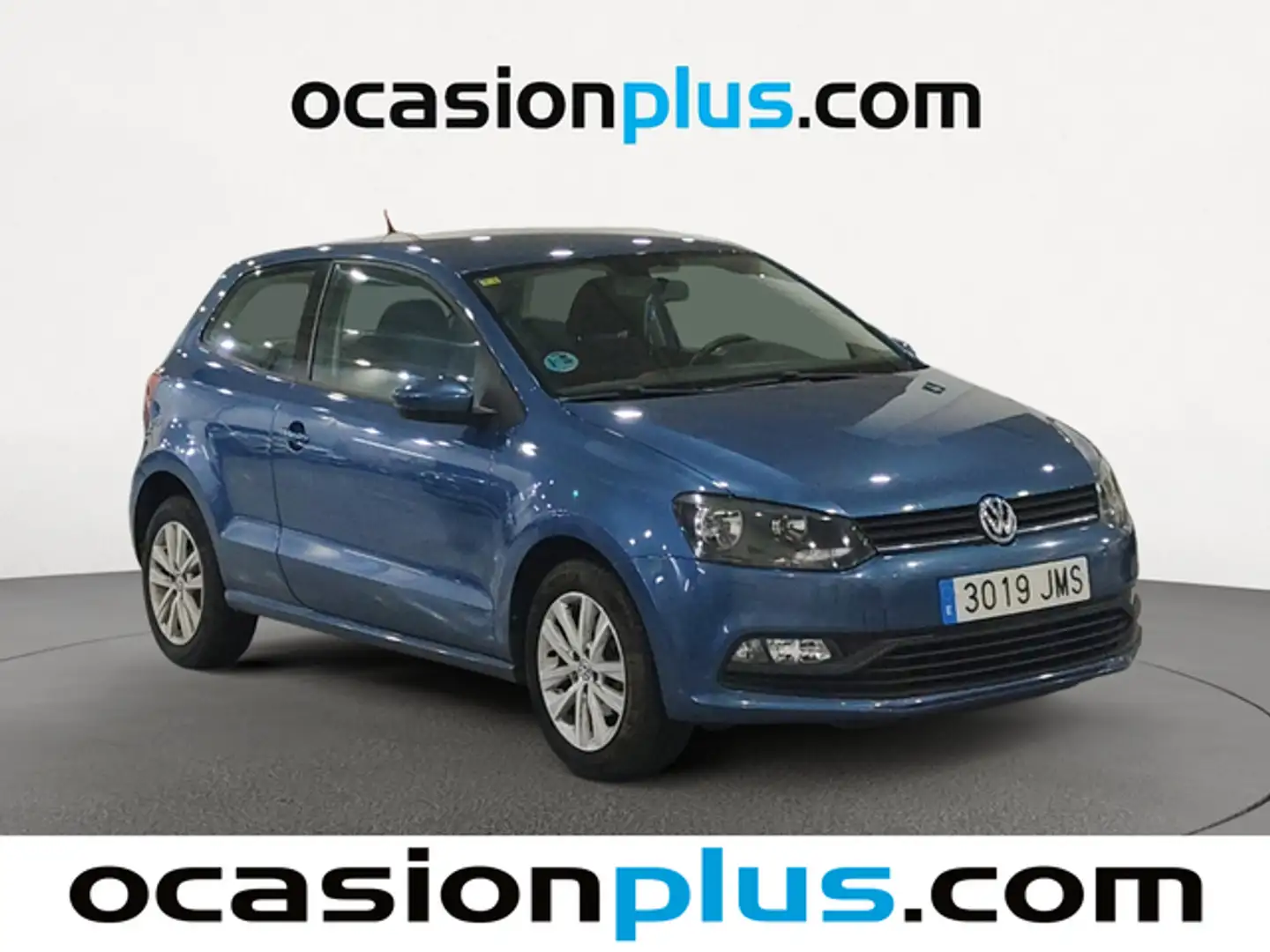 Volkswagen Polo 1.0 BMT A- 55kW Blauw - 2