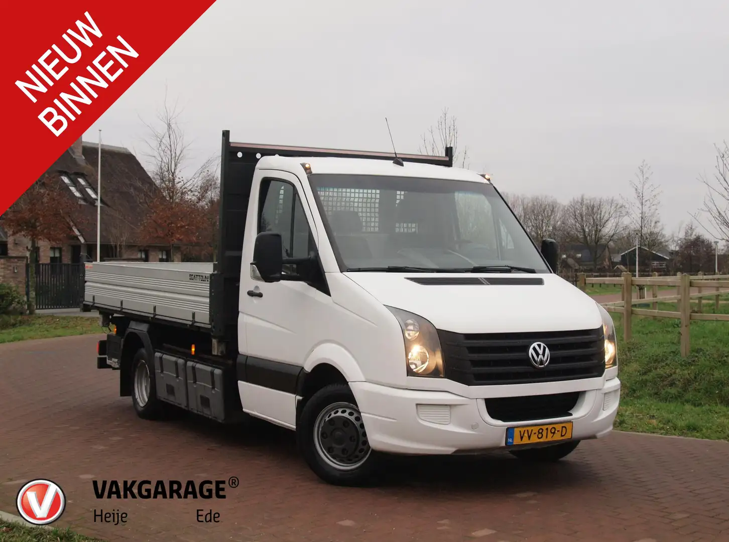 Volkswagen Crafter 50 2.0 TDI L2H1 BM | Kieper | Airco | GVW teruggek Blanc - 1