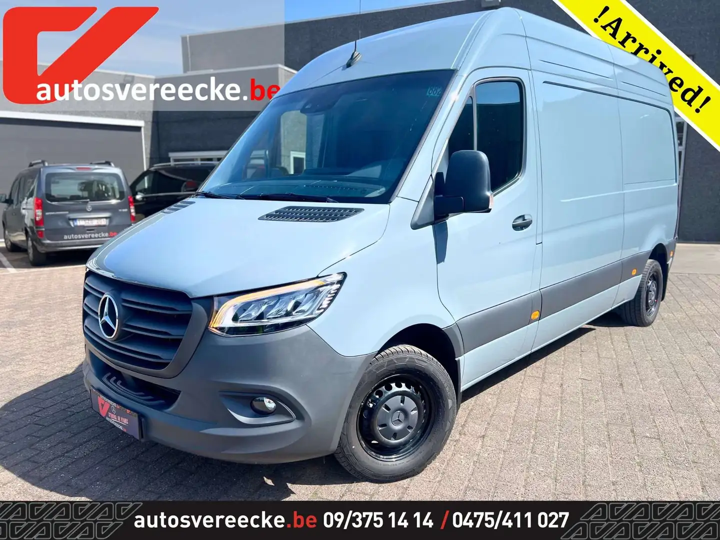 Mercedes-Benz Sprinter 315 L2H2 FWD (32.500€ex) MBUXCARPLAYLED Gris - 1