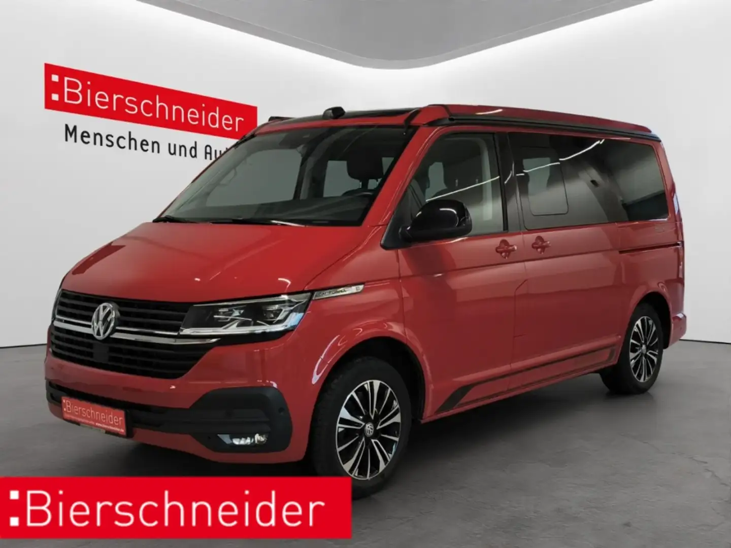 Volkswagen T6.1 California 2.0 TDI DSG 4Mo. Beach Tour LED NAVI-PRO STANDHZG Rot - 1