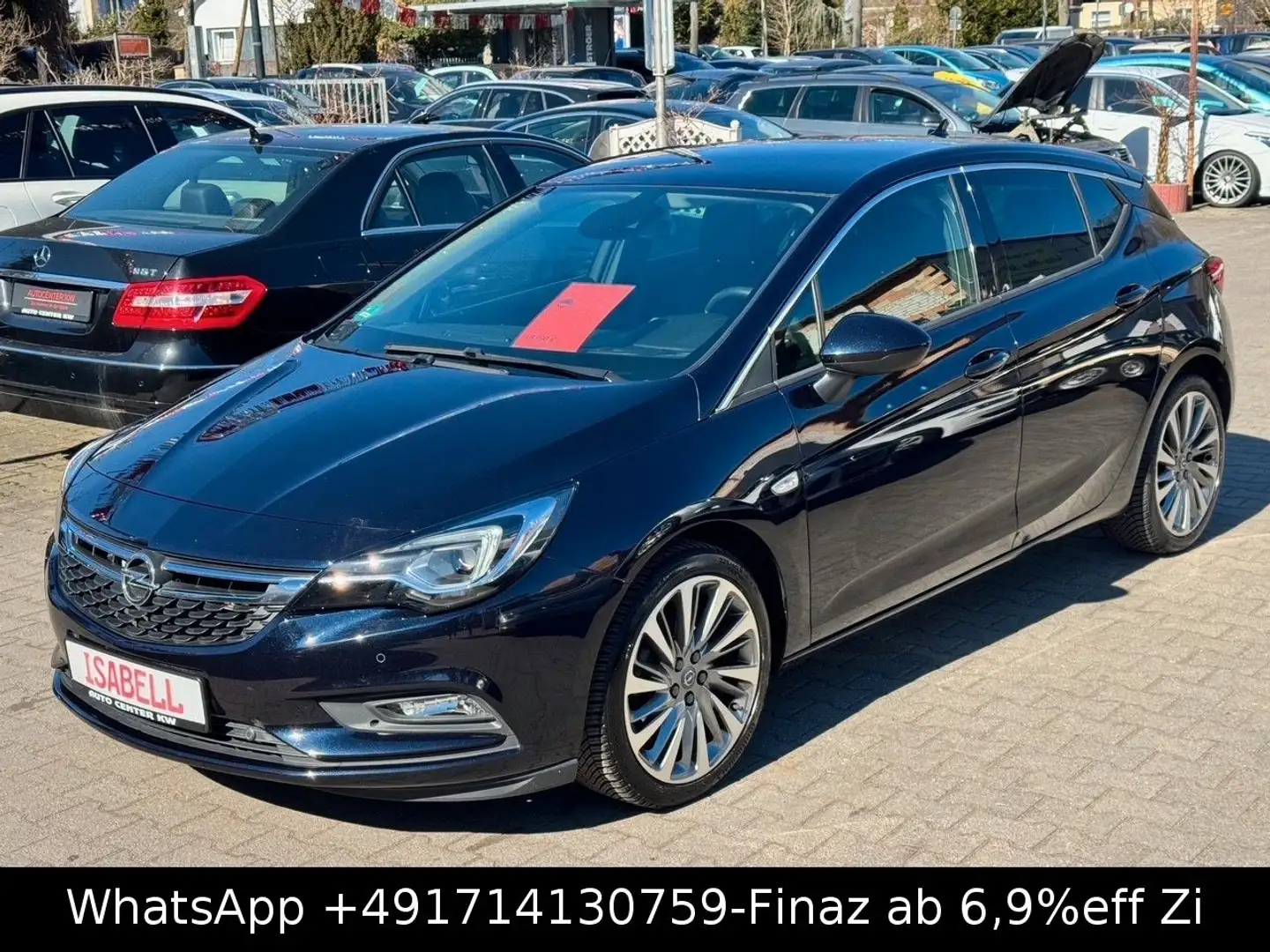 Opel Astra K ULTIMATE SPORT-HuP-NAVI-18*ALU-KAM-LEDER Bleu - 1