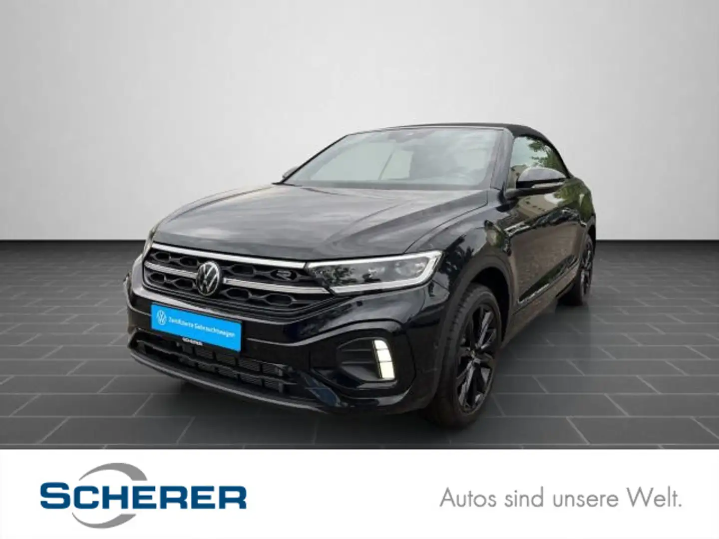 Volkswagen T-Roc 1.5 TSI DSG R-Line IQ+ACC+AHK+Ka Negro - 1