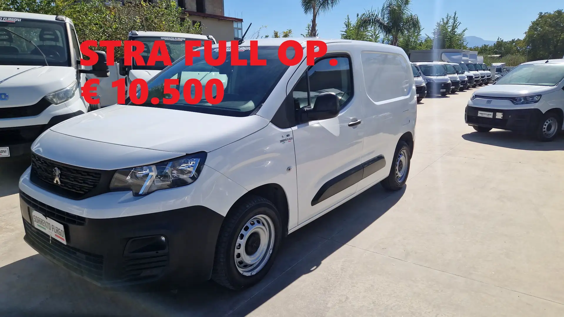 Peugeot Partner 1.5 BLUEHDI 100 CV 3 POSTI NAVIGATO. RETROCAMERA Blanc - 1