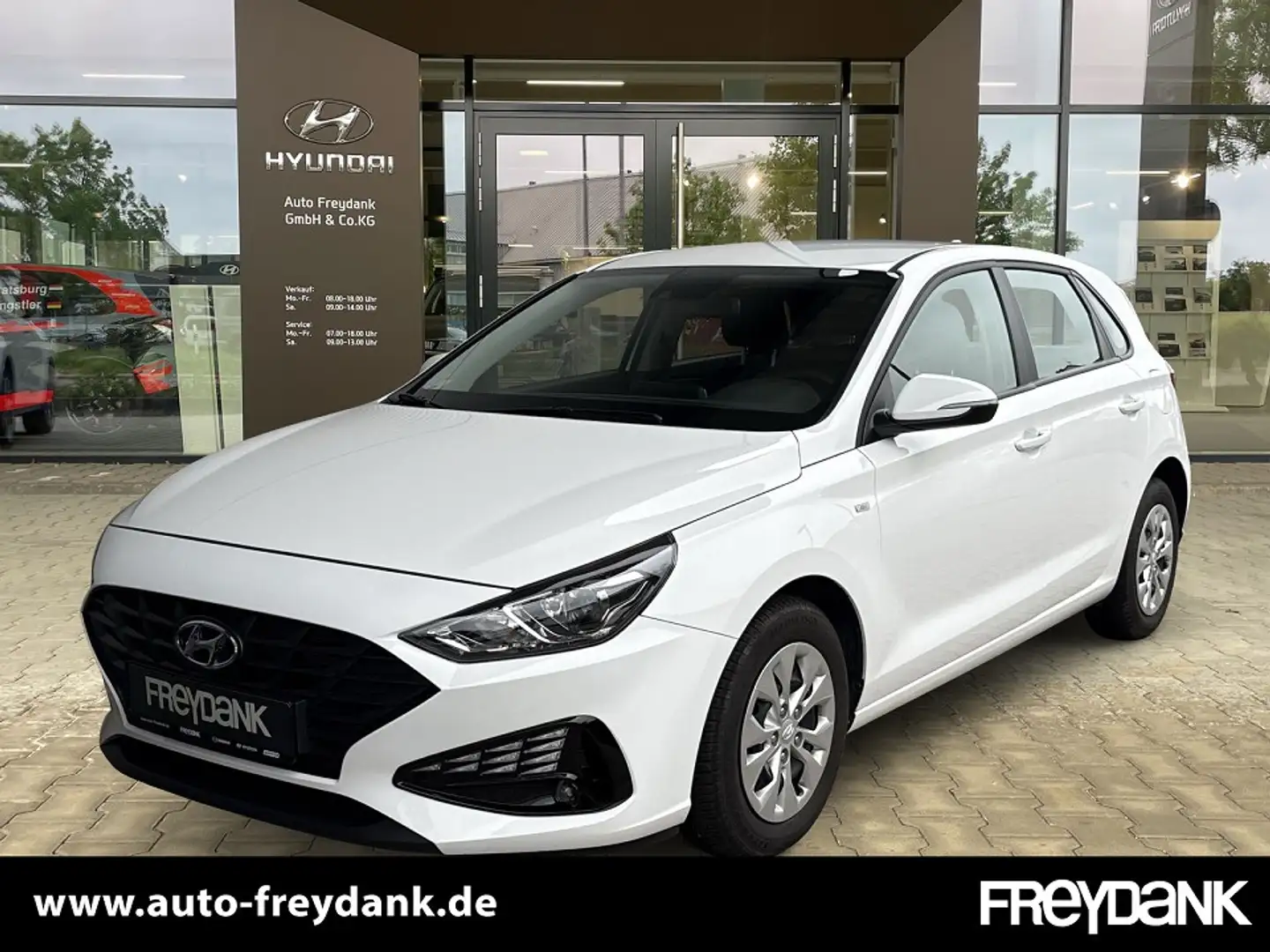 Hyundai i30 FL 5-Türer 1.0 T-GDi 7-DCT (48V) SELECT Funktionsp Weiß - 1