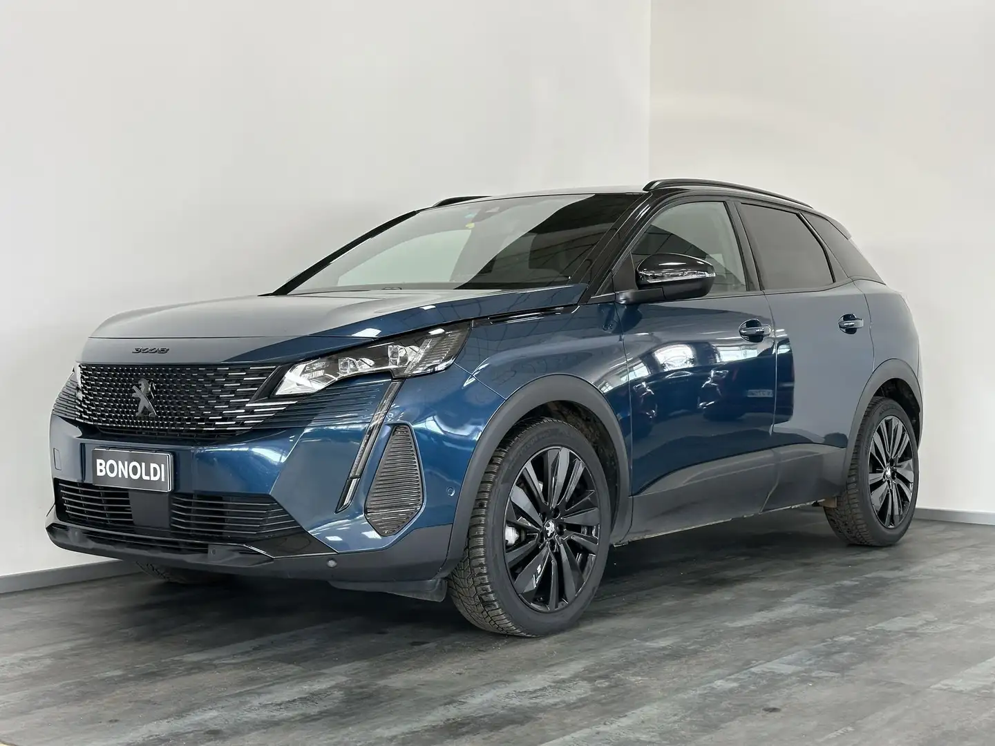 Peugeot 3008 BlueHDi 130 S&S EAT8 GT Bleu - 1
