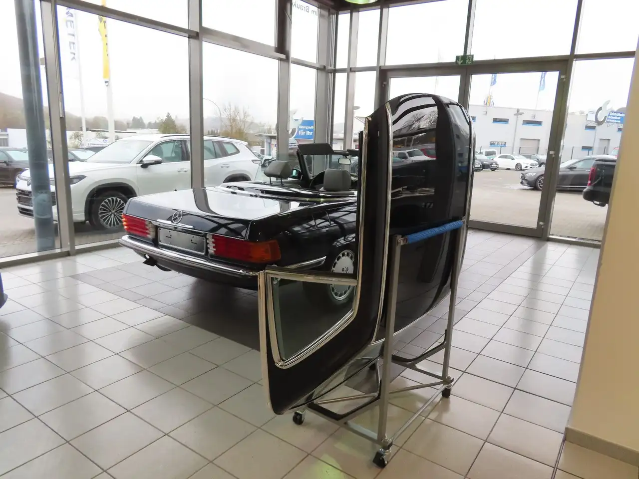 Mercedes-Benz SL 300 R 107 25 TKM KLIMA DEUTSCHES AUTO, foto 11