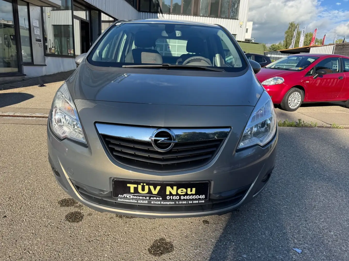 Opel Meriva B 1.4 16V Edition TÜVNeu 2hand Euro 5 Grau - 2