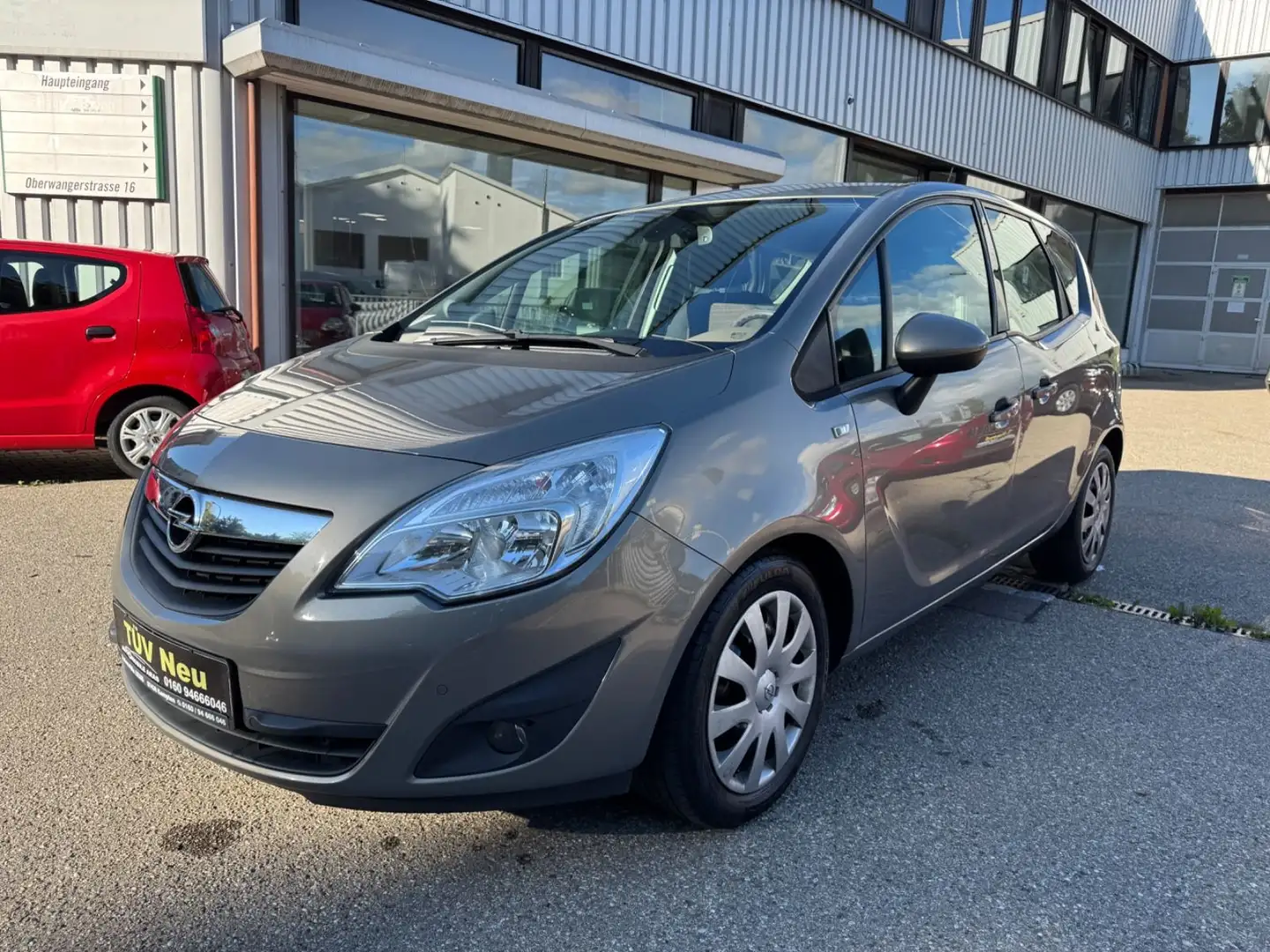 Opel Meriva B 1.4 16V Edition TÜVNeu 2hand Euro 5 Grau - 1