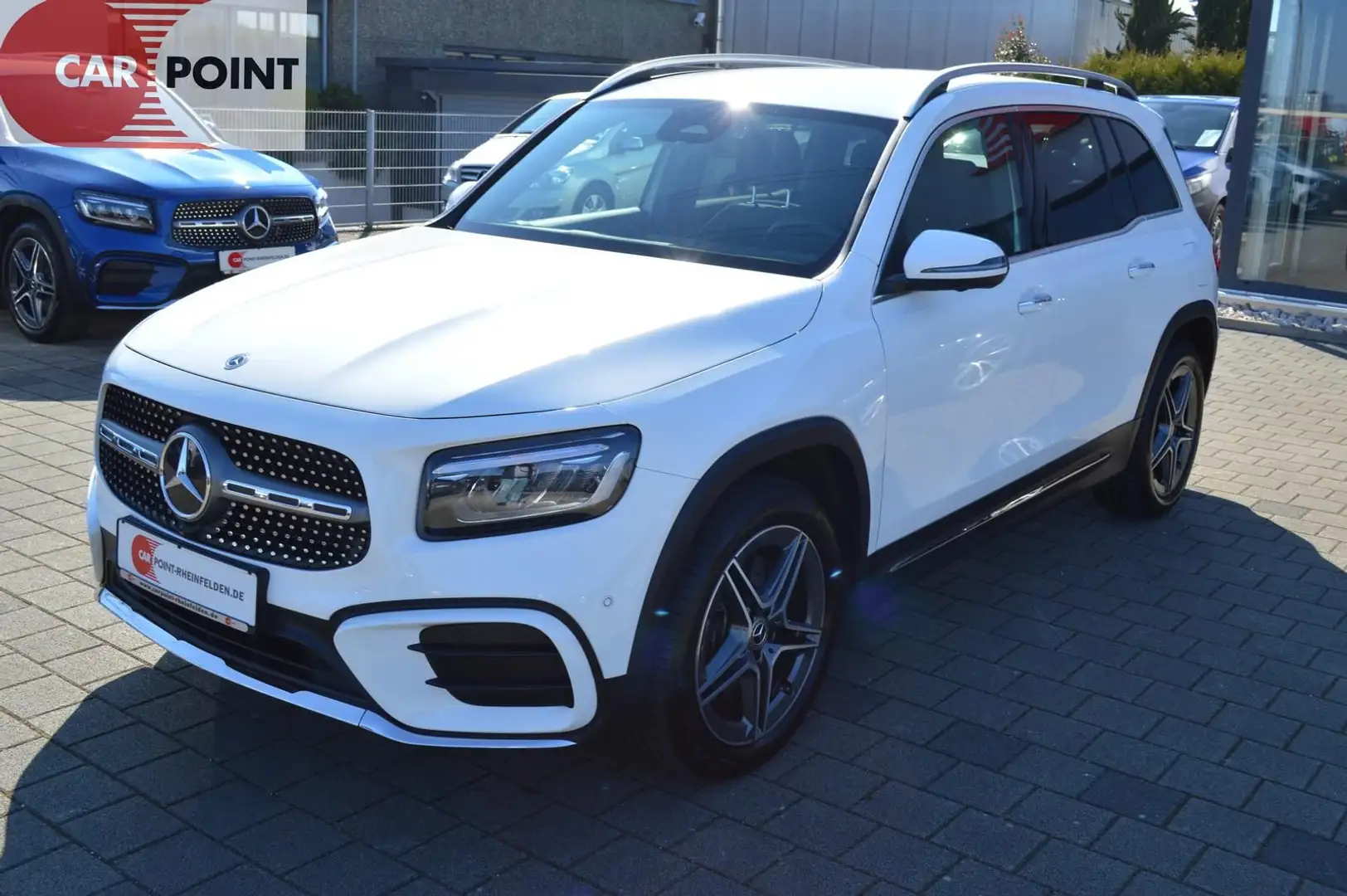 Mercedes-Benz GLB 220 d 4Matic AMG*7Sitze*360°*MBUX*Distr.*LED Weiß - 2