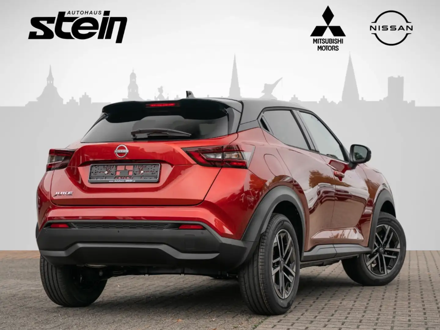 Nissan Juke N-Connecta Frontscheibenheizung Tempomat Rouge - 2