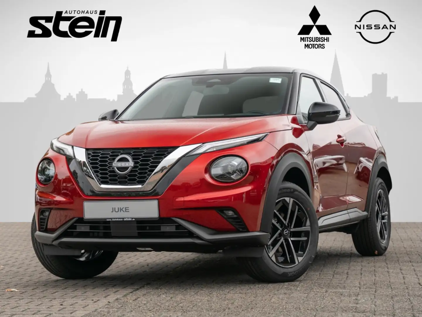 Nissan Juke N-Connecta Frontscheibenheizung Tempomat Rouge - 1