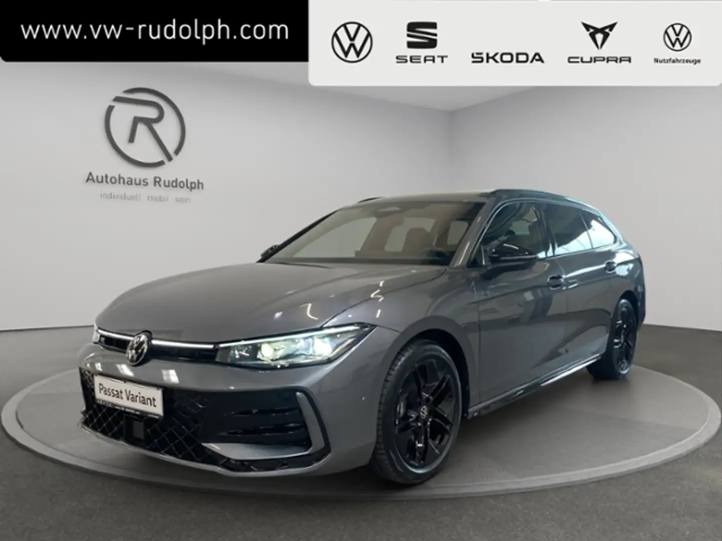 Volkswagen Passat R-Line 2.0 TDI DSG 4MOTION  STANDHEIZUNG Gris - 1