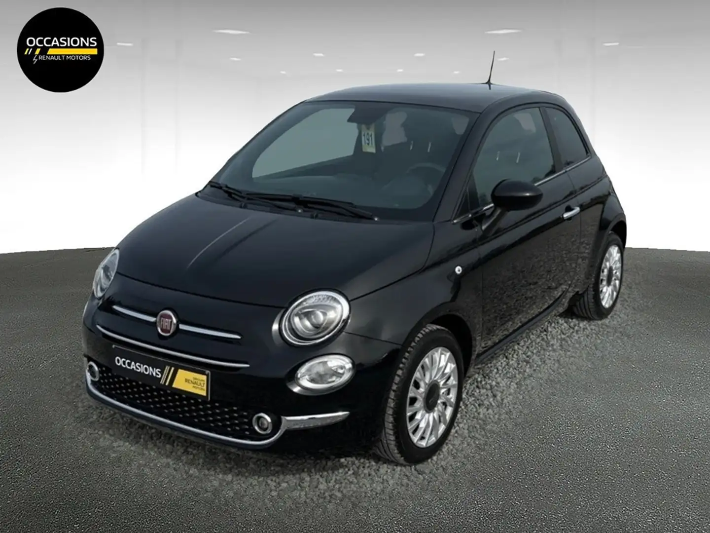Fiat 500 1.0i Hybrid Noir - 1