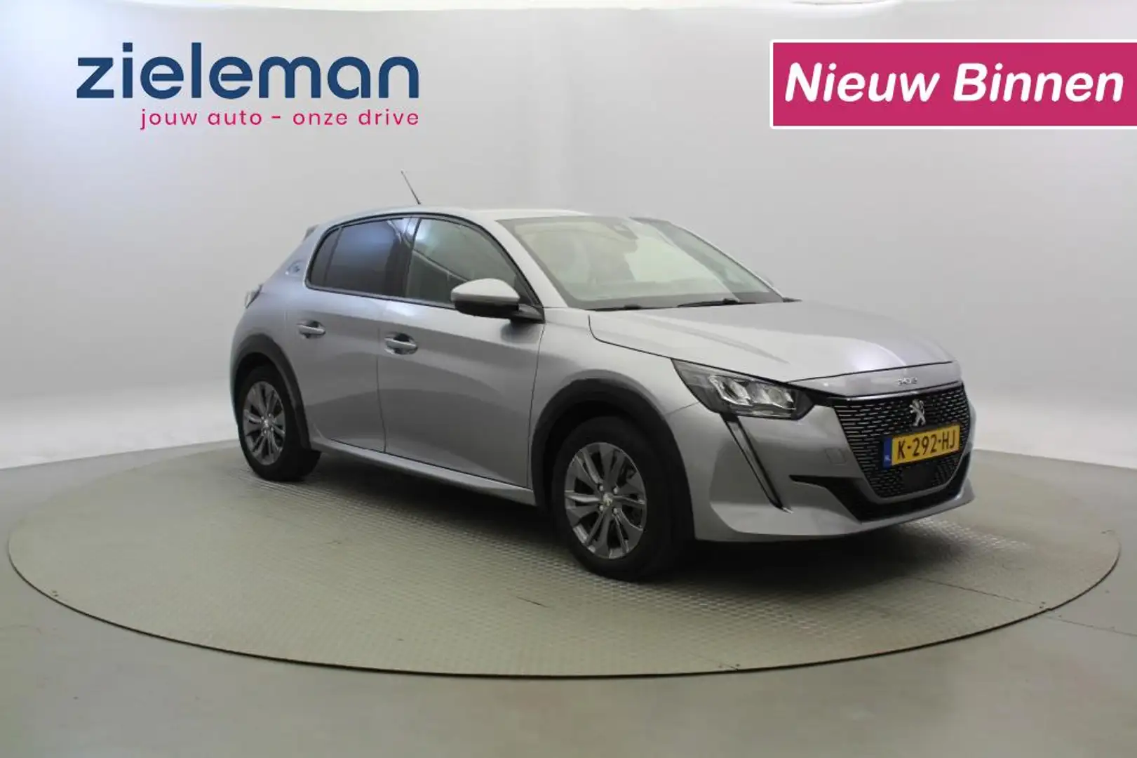 Peugeot e-208 Allure Pack 50 kWh - Carplay, Camera, Digitaal Coc Gris - 1