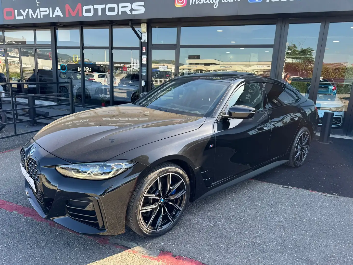 BMW 430 I GC M SPORT CURVED DISPLAY LASER KAMERA TETTO Nero - 1