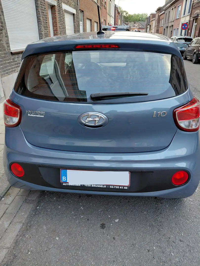 Hyundai i10 i10 1.0i Twist (EU6d-TEMP) Bleu - 2