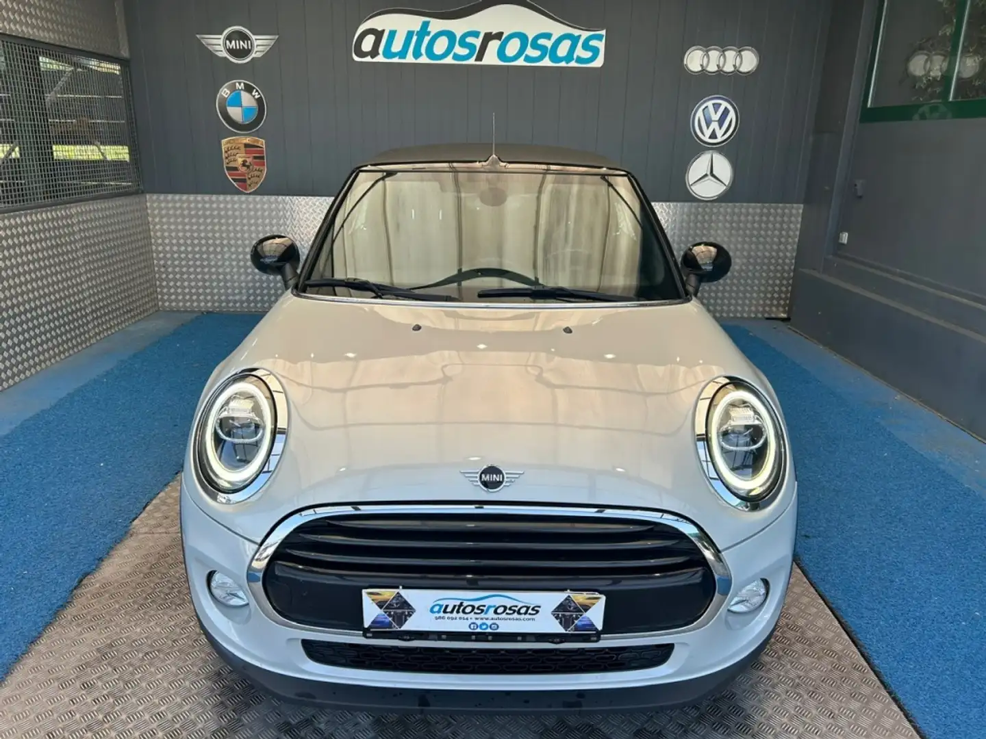MINI Cooper D Cabrio Aut. Blanc - 2