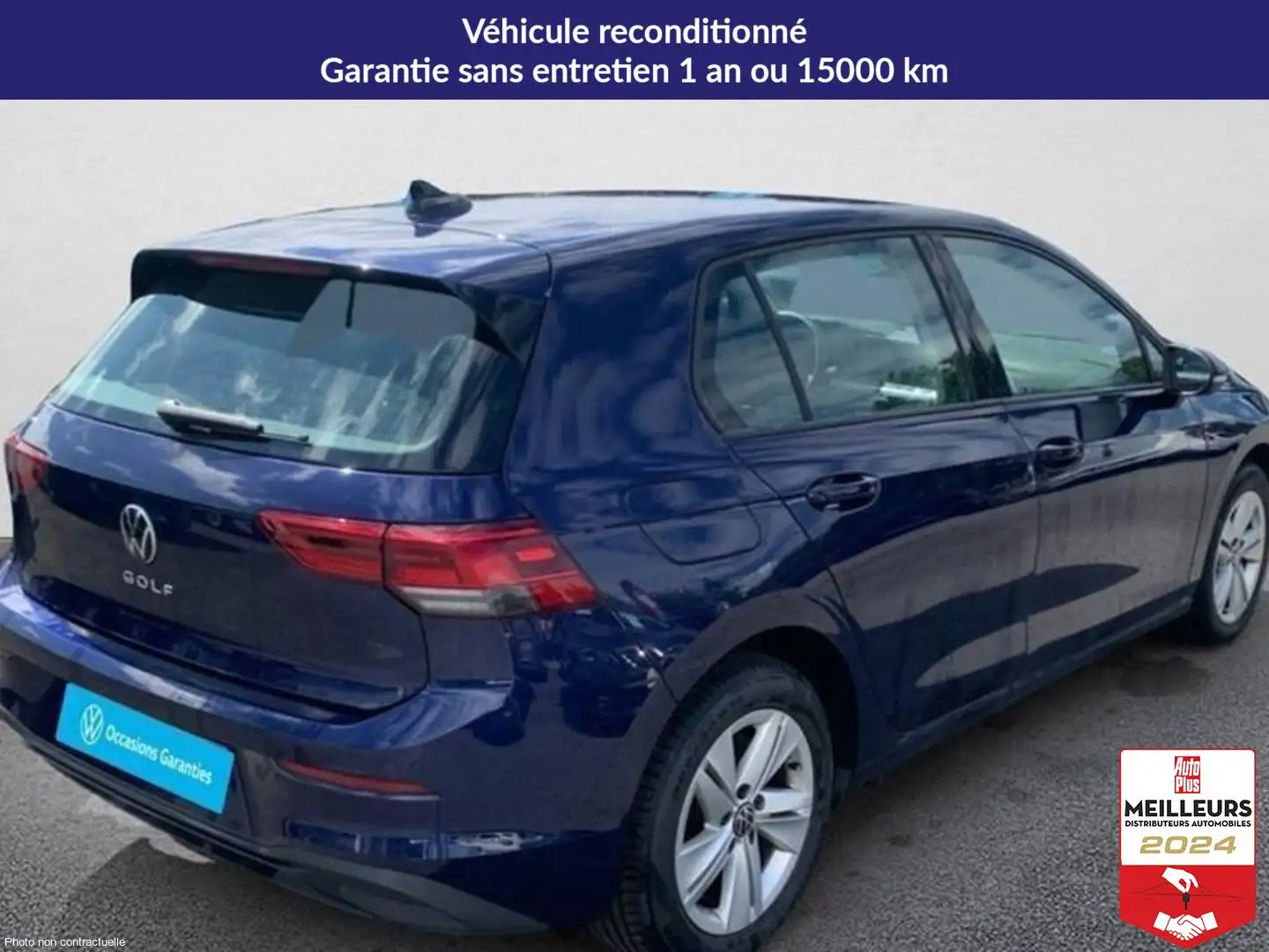Volkswagen Golf 1.0 tsi opf 110 bvm6 life plus Bleu - 2