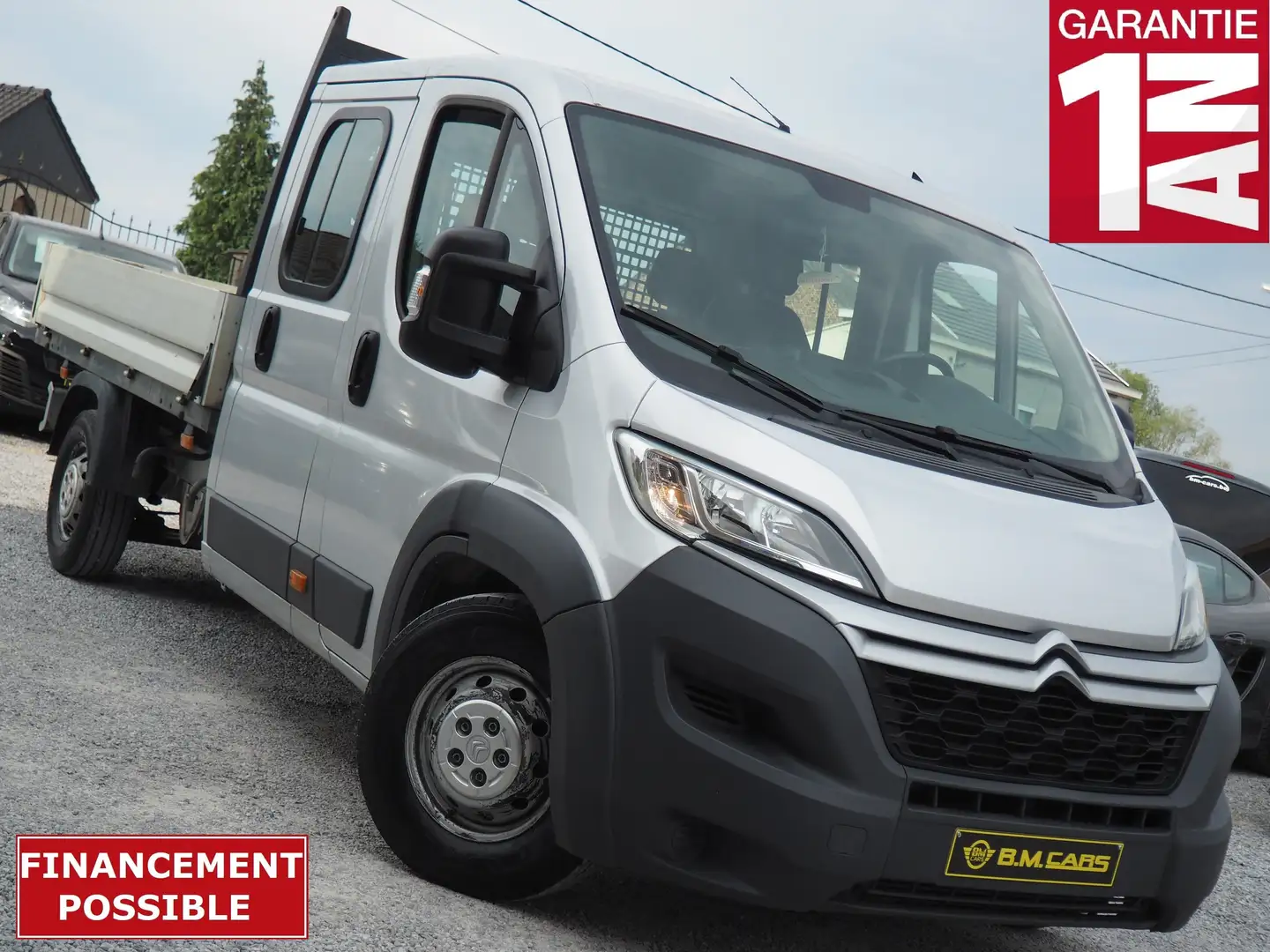 Citroen Jumper 2.O HDi PICK UP✅PLATEAU✅6 SIEGES-GPS-CLIM-EU6b Plateado - 1