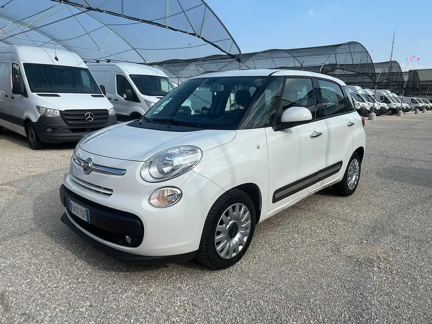 Fiat 500L Pop autocarro 4 posti 1.6 MJT 105CV N1 Weiß - 1