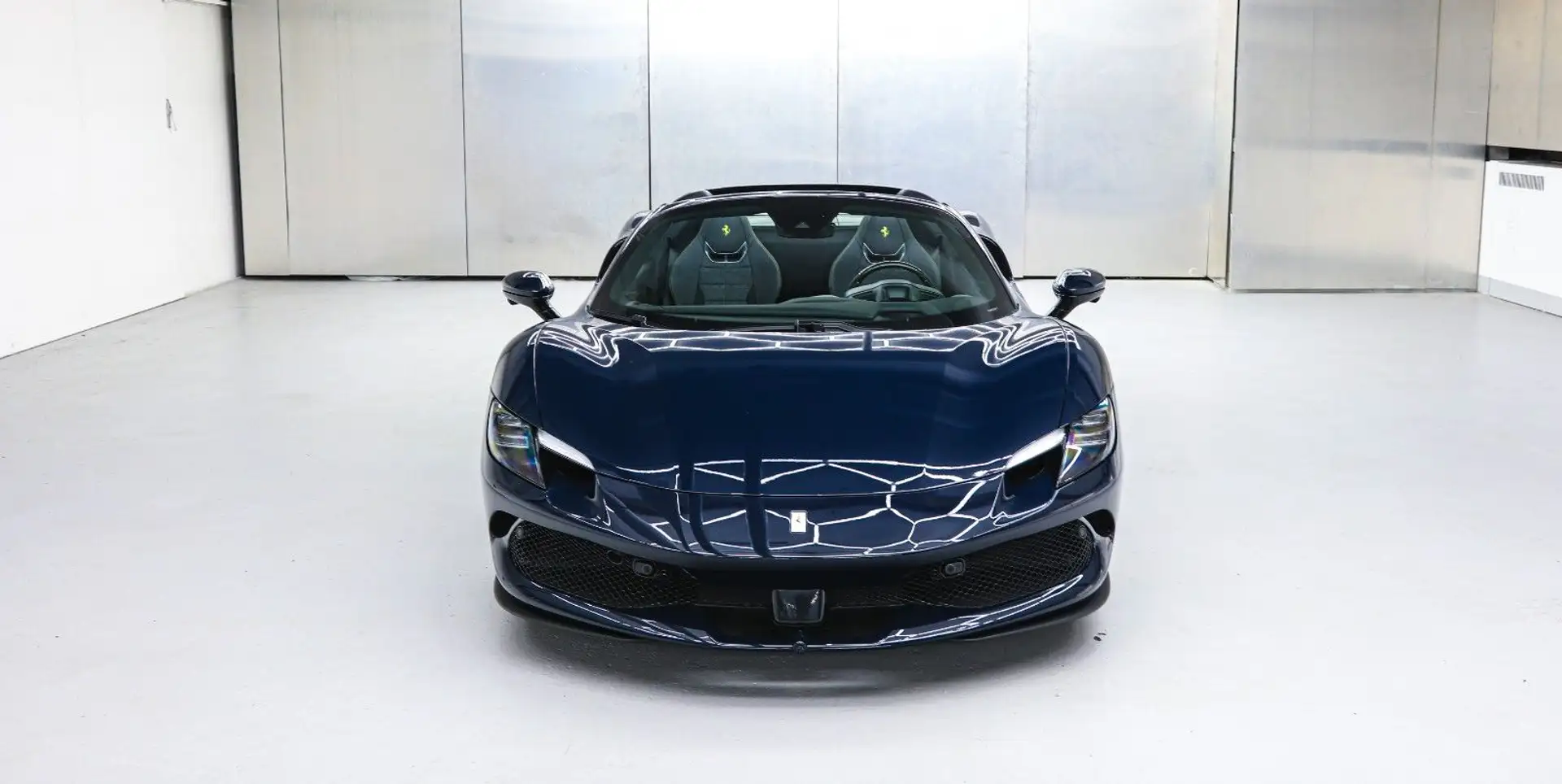 Ferrari 296 GTS Passenger Display Blu Pozzi Blau - 2